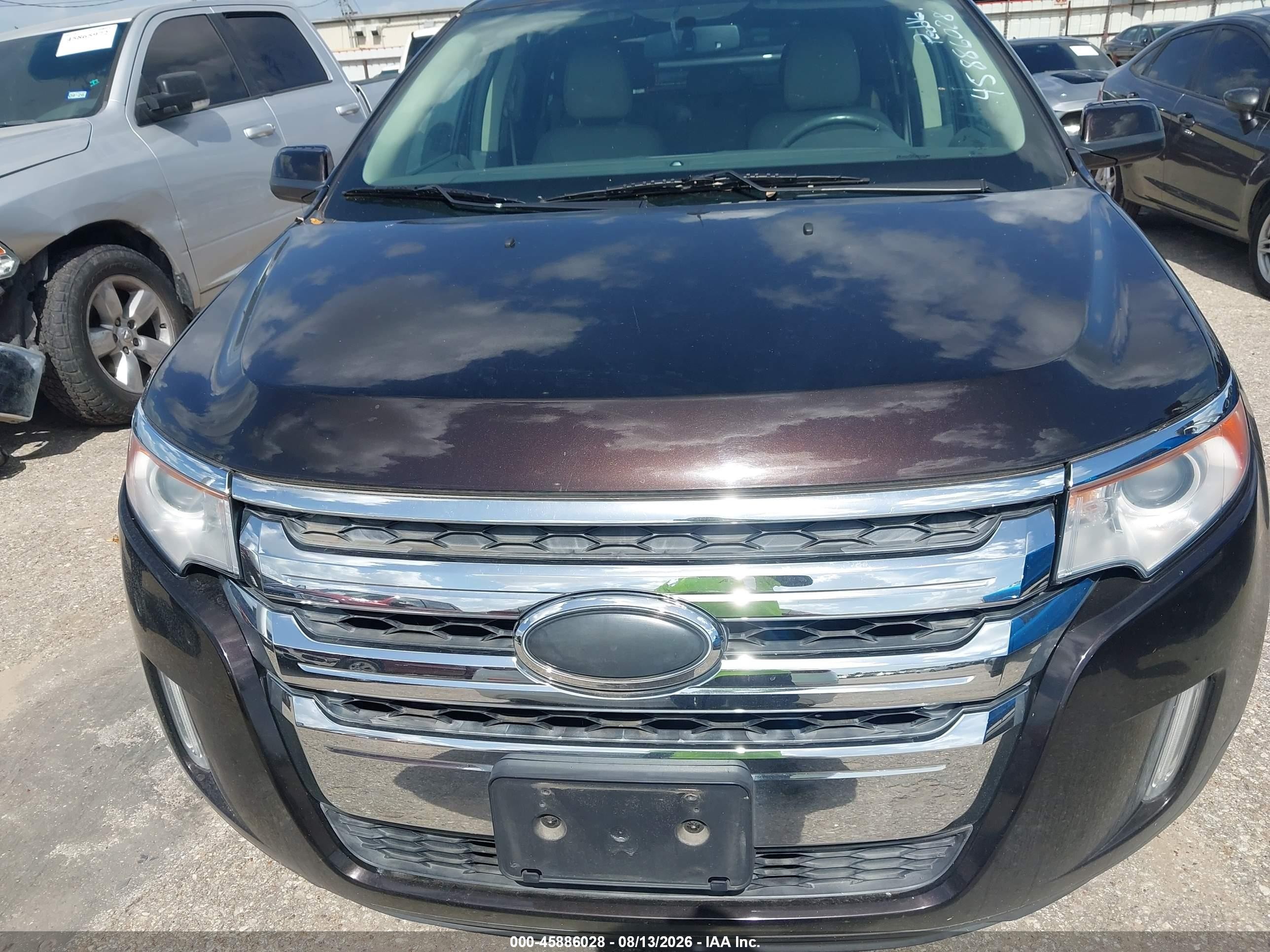 2013 Ford Edge Sel Brown vin: 2FMDK3JC5DBE18088