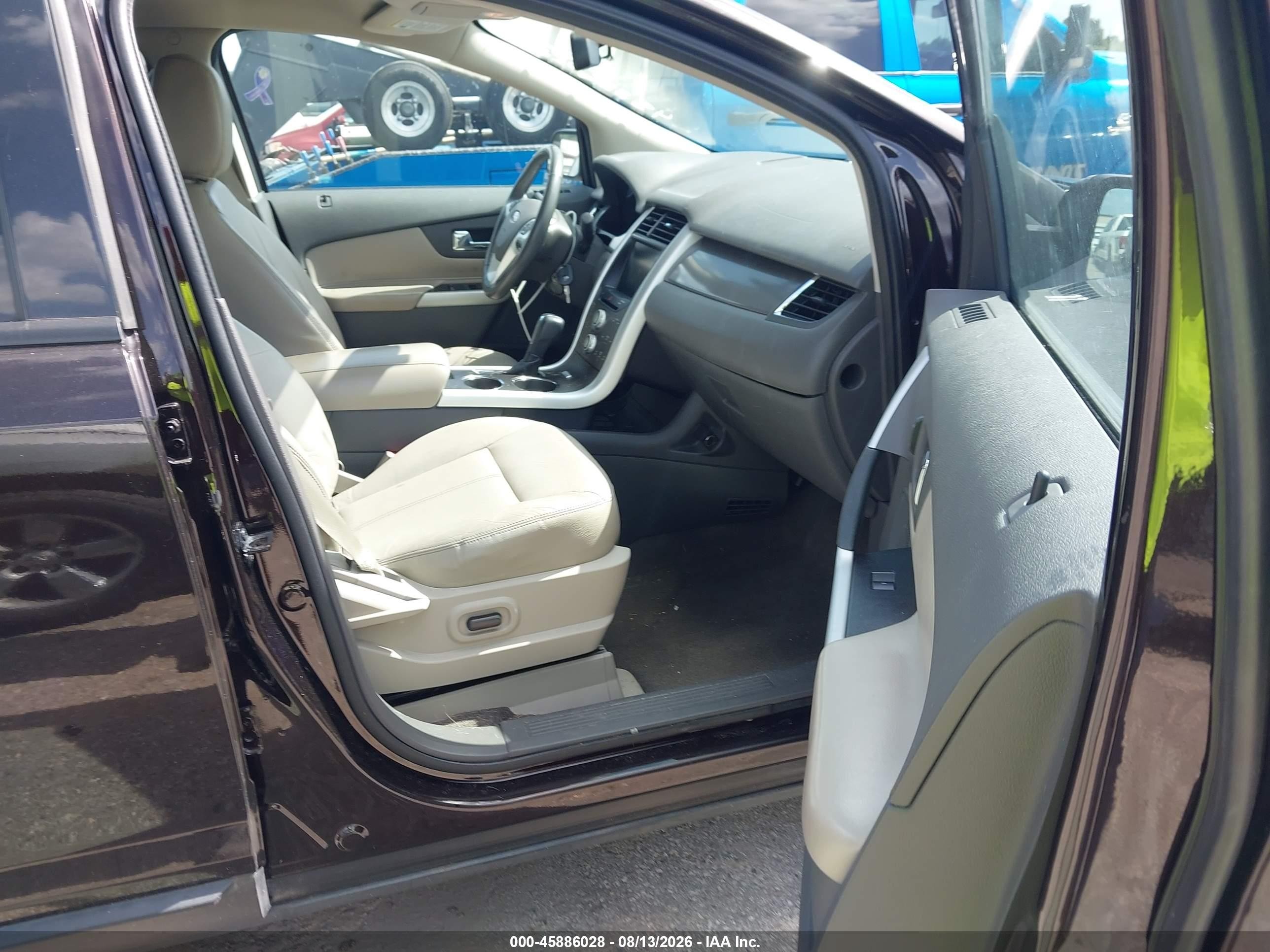 2013 Ford Edge Sel Brown vin: 2FMDK3JC5DBE18088
