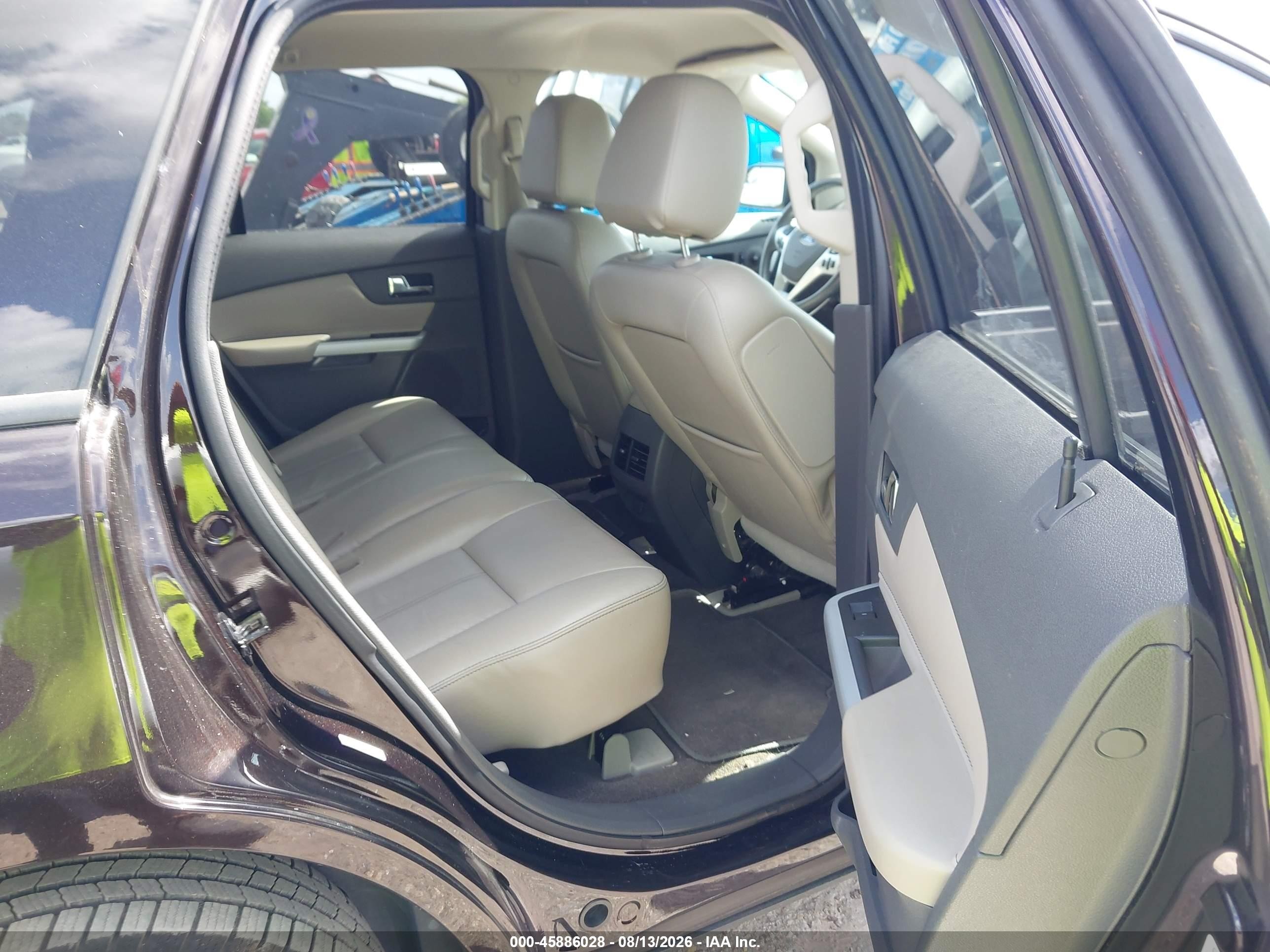 2013 Ford Edge Sel Brown vin: 2FMDK3JC5DBE18088