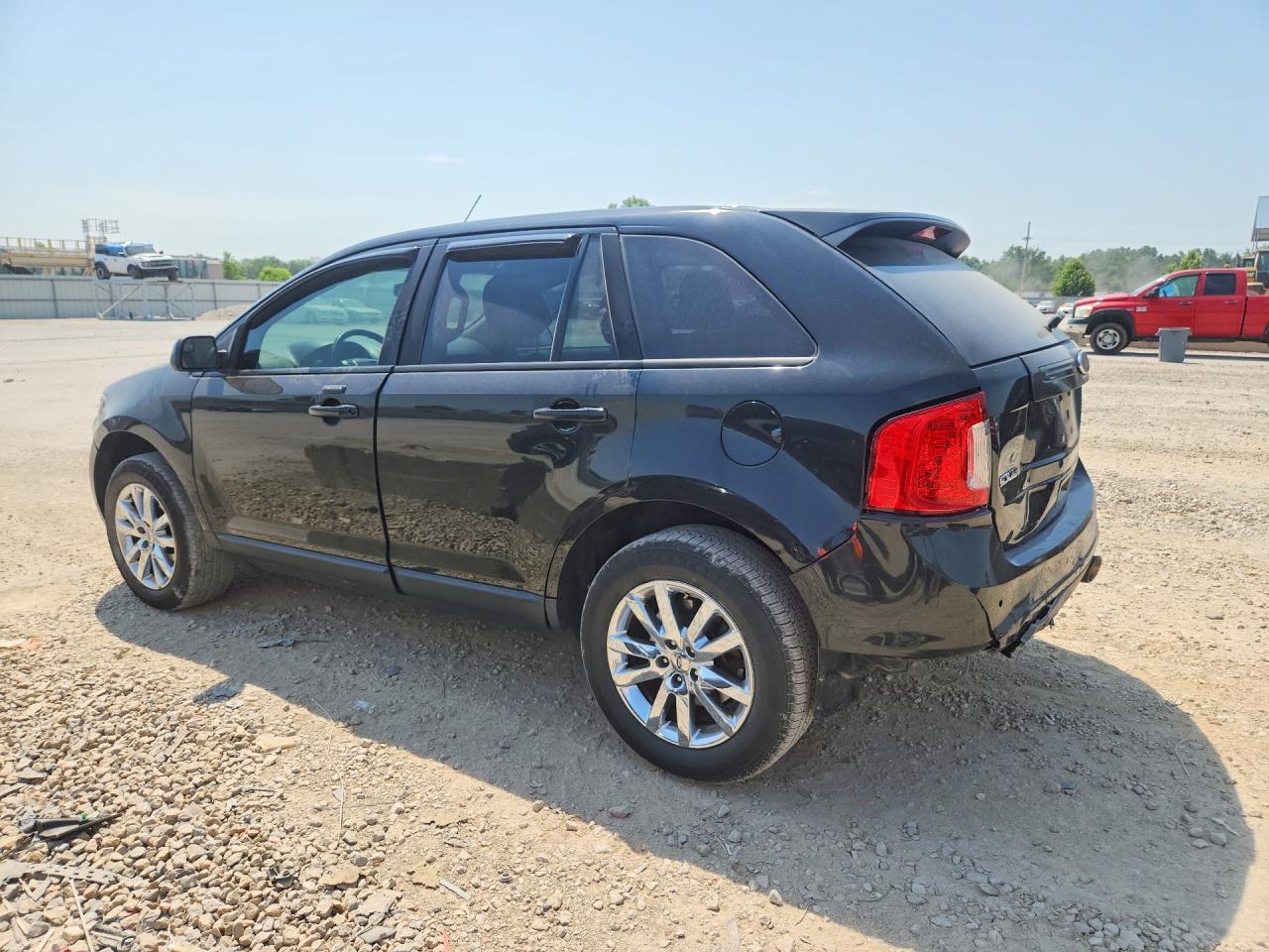 2013 Ford Edge Sel Black vin: 2FMDK3JC5DBE24649