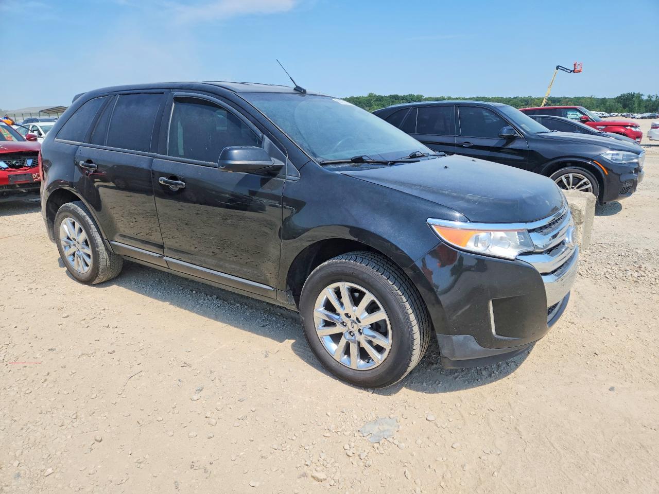2013 Ford Edge Sel Black vin: 2FMDK3JC5DBE24649