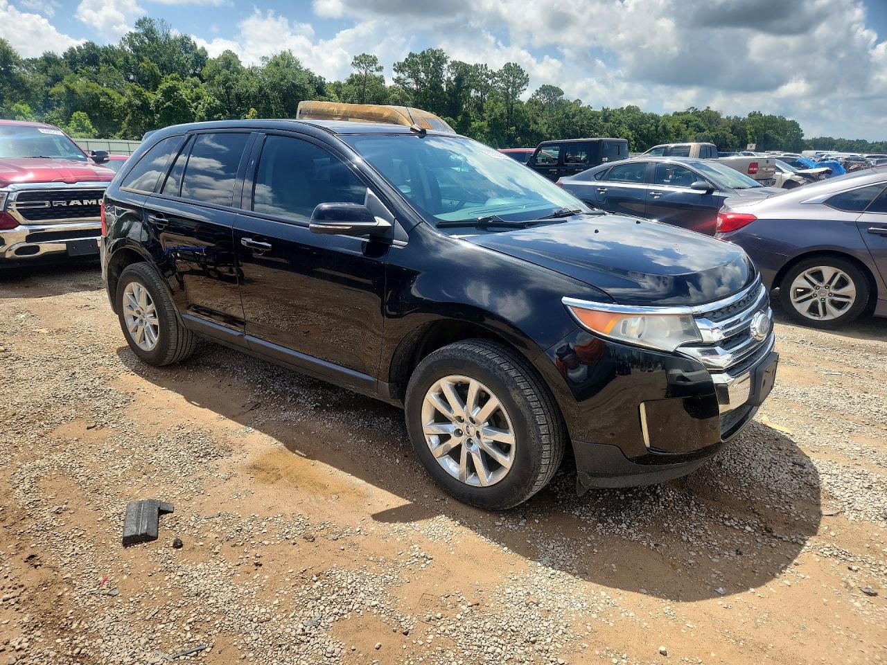 2013 Ford Edge Sel Black vin: 2FMDK3JC5DBE33125