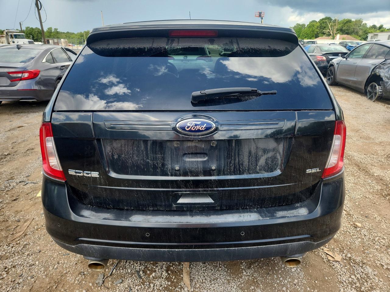2013 Ford Edge Sel Black vin: 2FMDK3JC5DBE33125