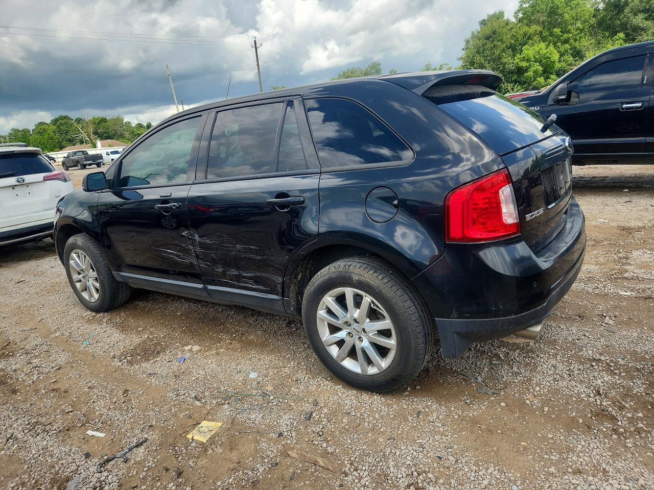 2013 Ford Edge Sel Black vin: 2FMDK3JC5DBE33125