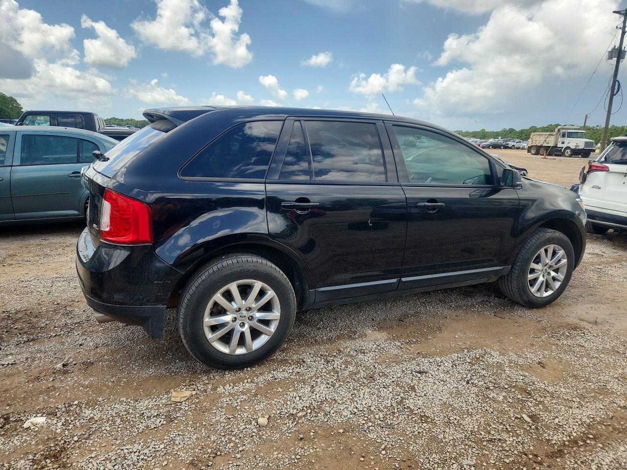 2013 Ford Edge Sel Black vin: 2FMDK3JC5DBE33125