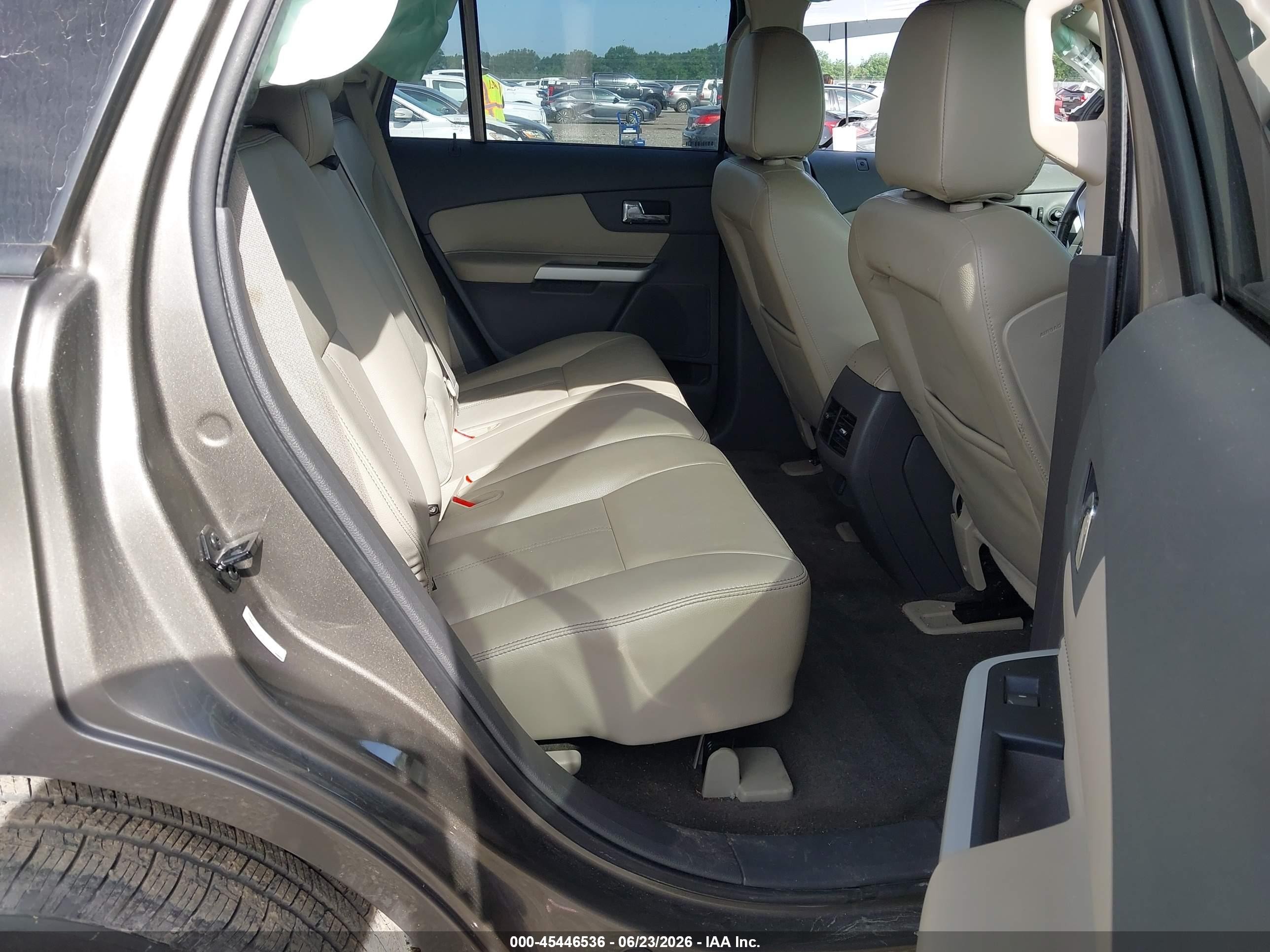 2014 Ford Edge Sel Gray vin: 2FMDK3JC5EBA02396