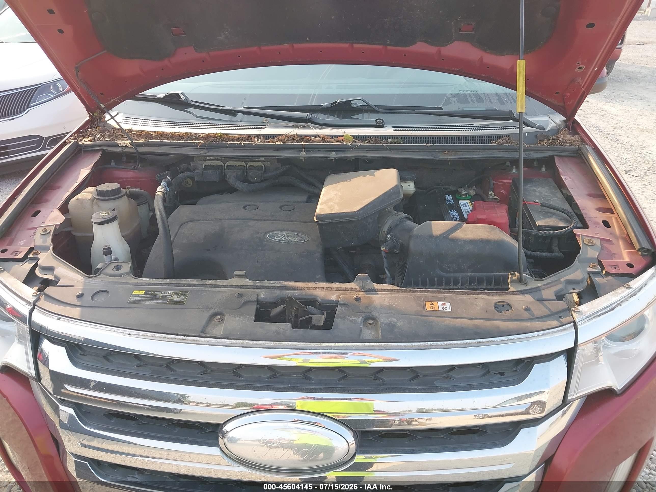 2014 Ford Edge Sel Темно-бордовый vin: 2FMDK3JC5EBA16119
