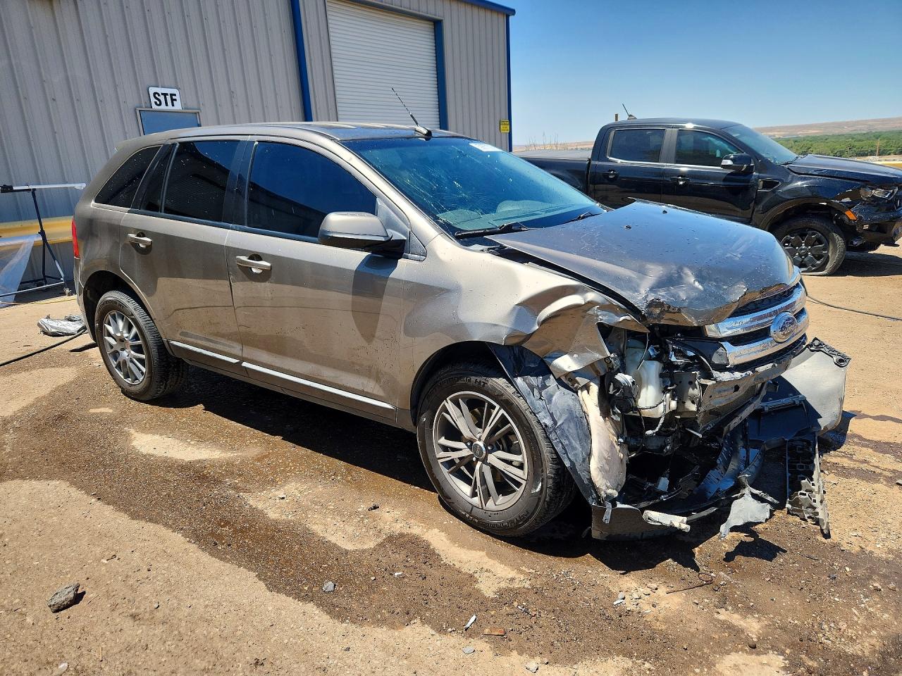 2014 Ford Edge Sel Gray vin: 2FMDK3JC5EBA37729