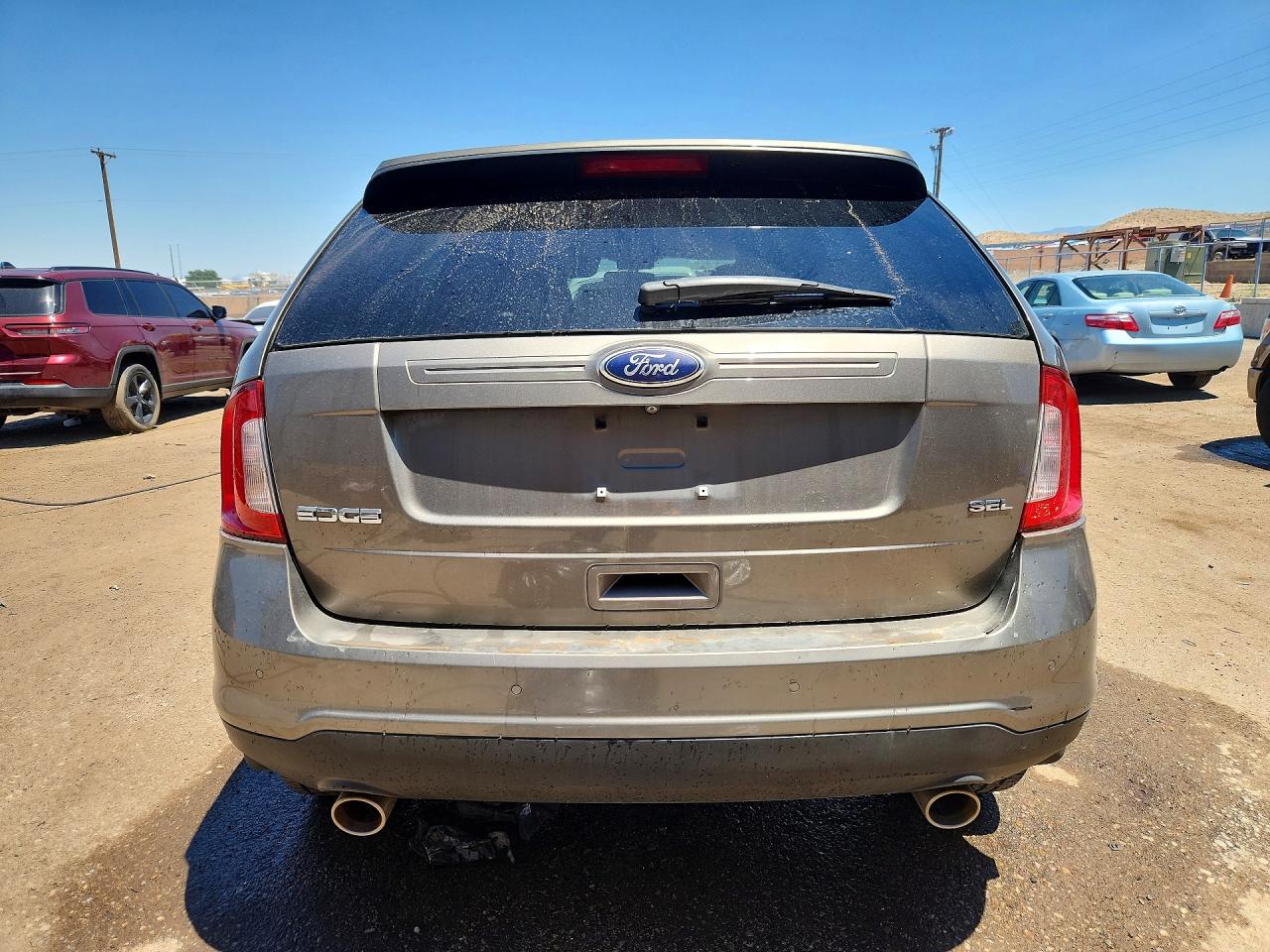 2014 Ford Edge Sel Gray vin: 2FMDK3JC5EBA37729