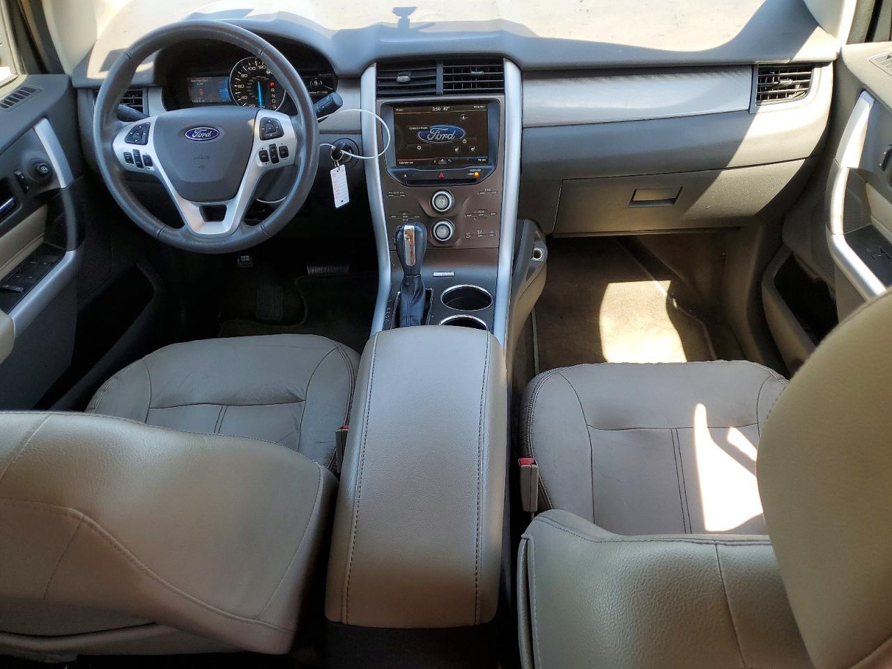 2014 Ford Edge Sel Tan vin: 2FMDK3JC5EBB24062