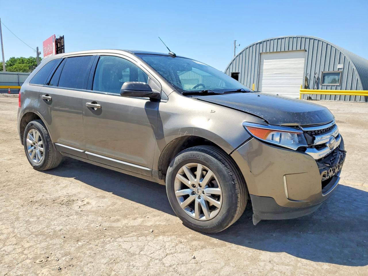 2014 Ford Edge Sel Tan vin: 2FMDK3JC5EBB24062