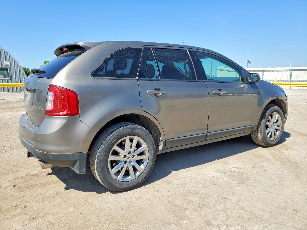 2014 Ford Edge Sel Tan vin: 2FMDK3JC5EBB24062