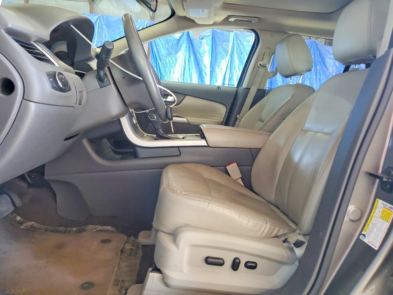 2014 Ford Edge Sel Brown vin: 2FMDK3JC5EBB53822