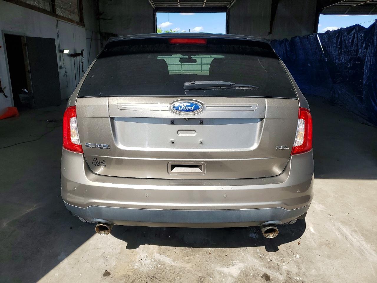 2014 Ford Edge Sel Brown vin: 2FMDK3JC5EBB53822