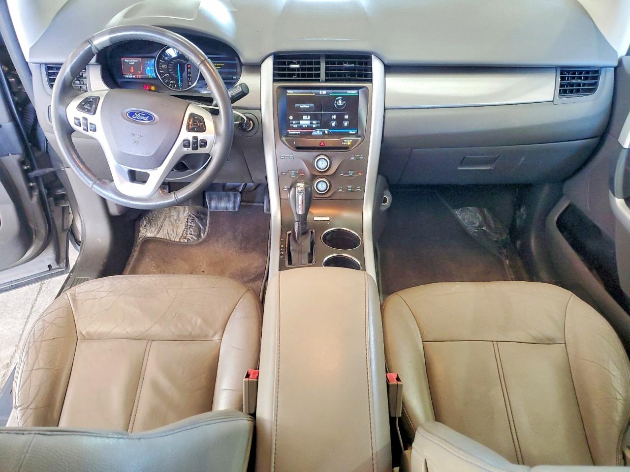 2014 Ford Edge Sel Brown vin: 2FMDK3JC5EBB53822