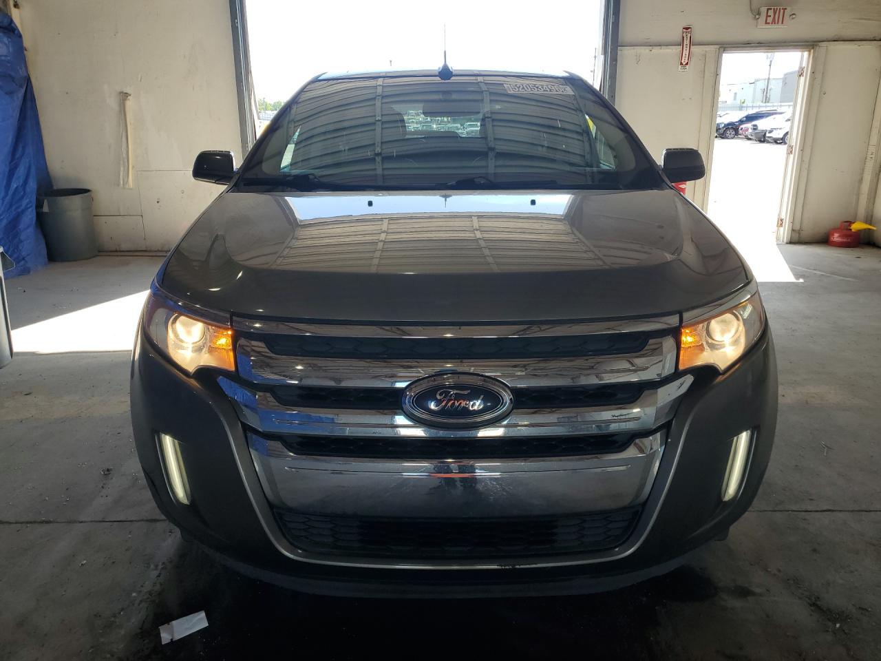 2014 Ford Edge Sel Brown vin: 2FMDK3JC5EBB53822 Damage: Left Head Lamp, Faded, Repair Required