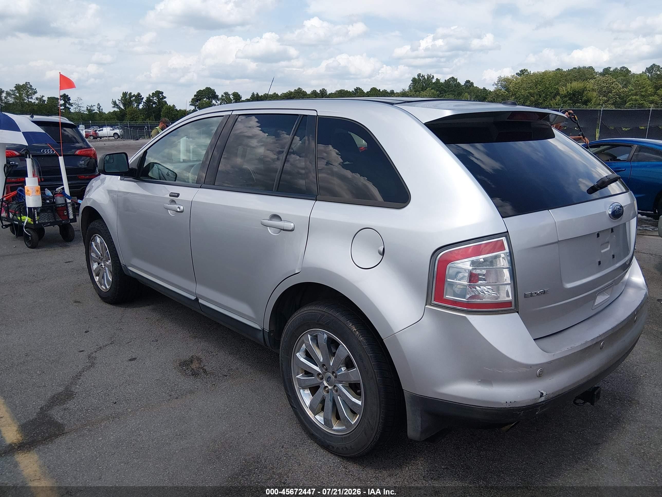 2010 Ford Edge Sel Silver vin: 2FMDK3JC6ABA03096