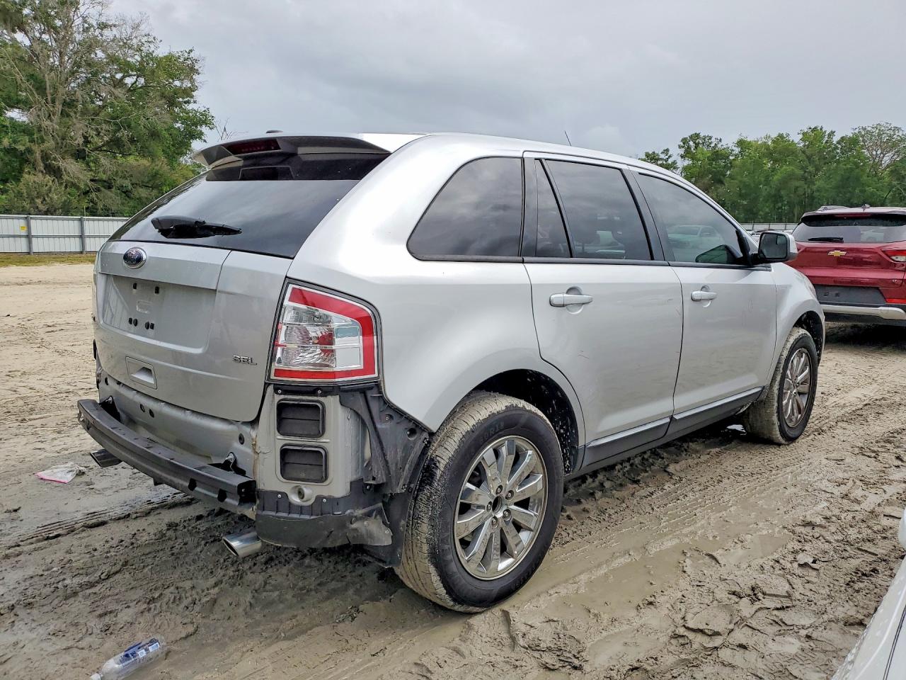 2010 Ford Edge Sel Silver vin: 2FMDK3JC6ABA69230