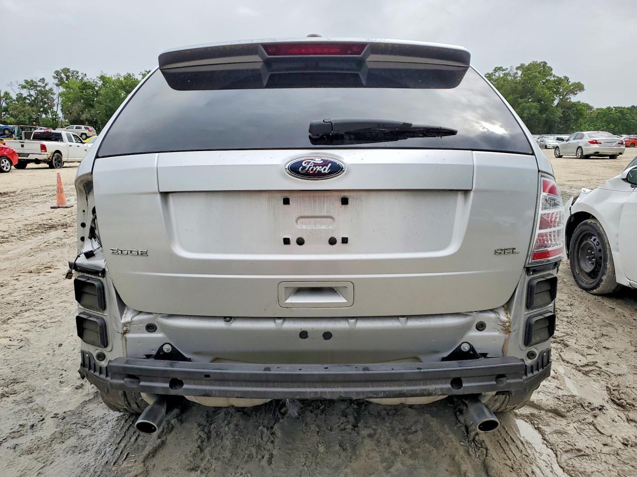2010 Ford Edge Sel Silver vin: 2FMDK3JC6ABA69230