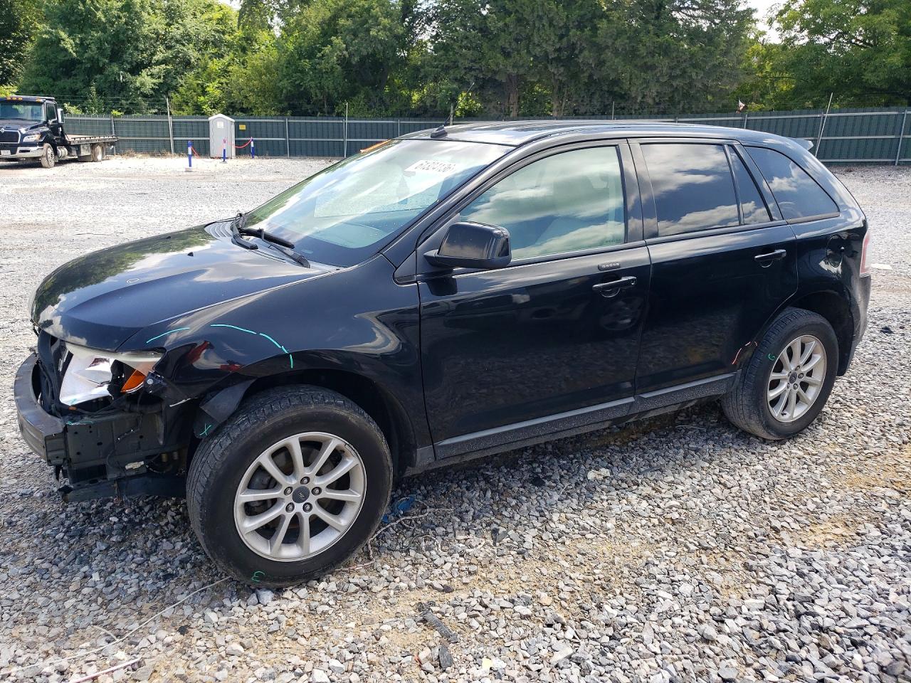 2010 Ford Edge Sel Black vin: 2FMDK3JC6ABB46341