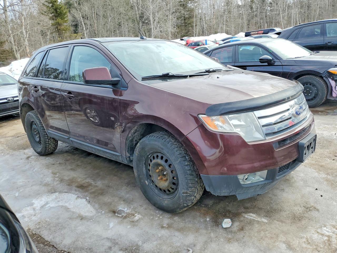 2010 Ford Edge Sel Brown vin: 2FMDK3JC6ABB66623