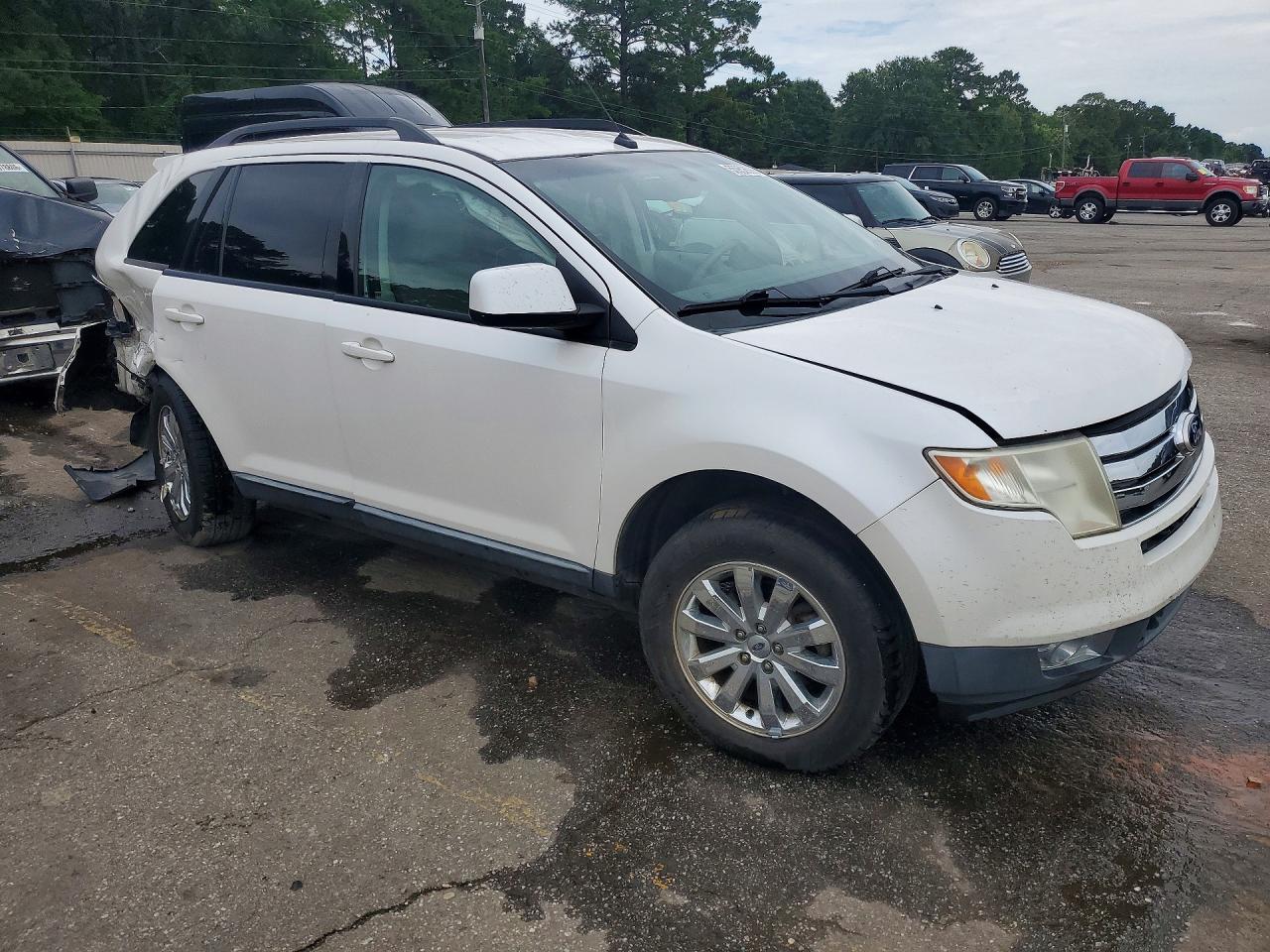 2010 Ford Edge Sel White vin: 2FMDK3JC6ABB72387