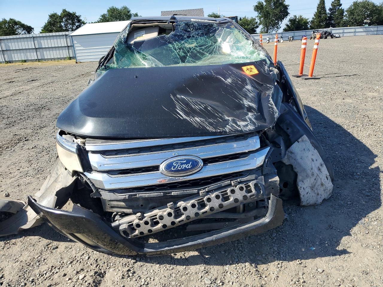 2011 Ford Edge Sel Black vin: 2FMDK3JC6BBA12558