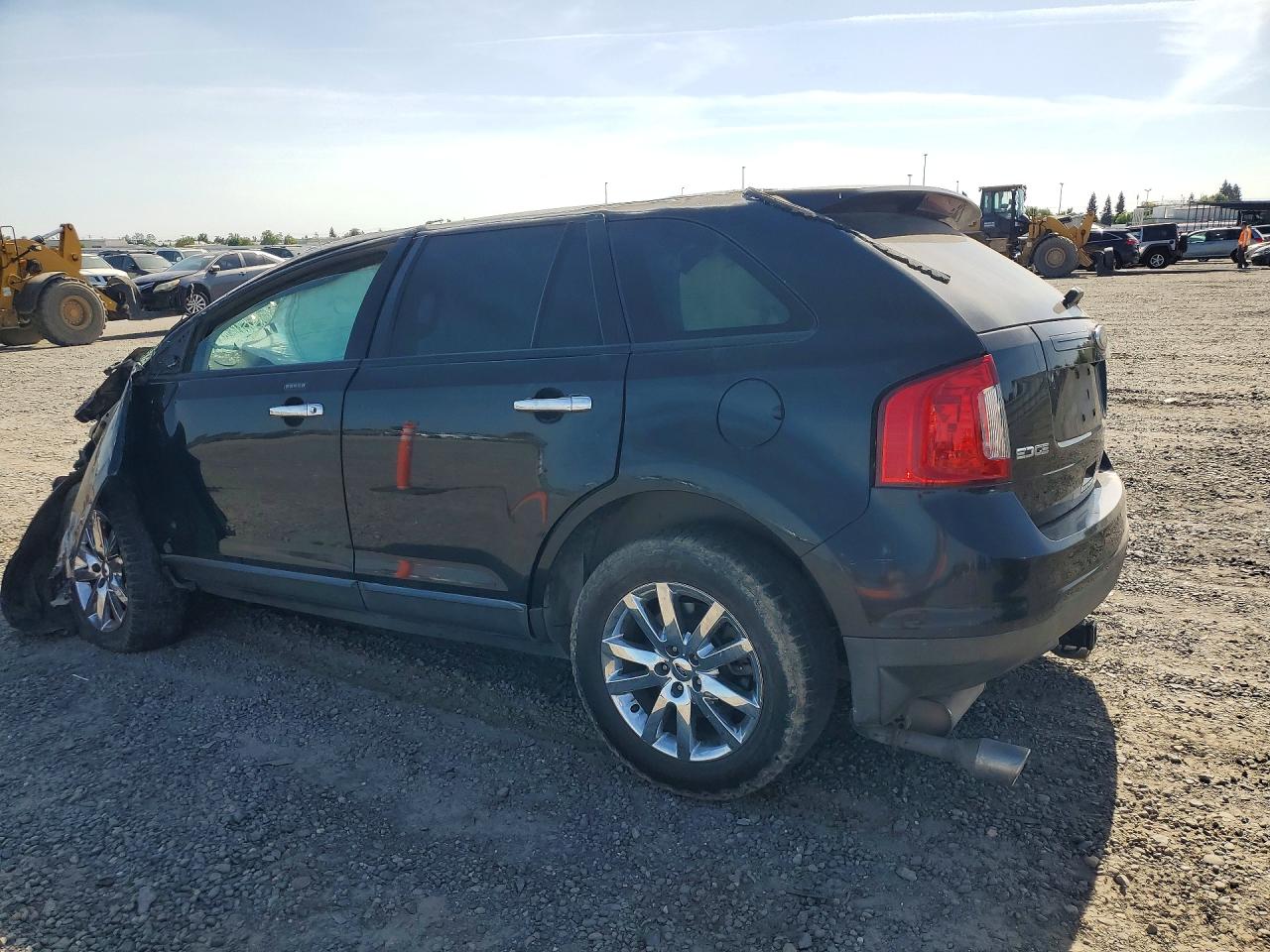 2011 Ford Edge Sel Black vin: 2FMDK3JC6BBA12558