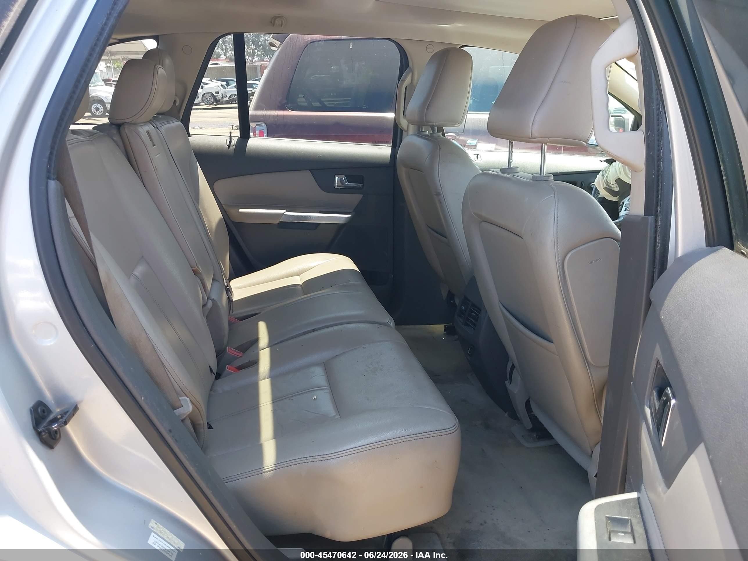 2011 Ford Edge Sel Gray vin: 2FMDK3JC6BBA47973