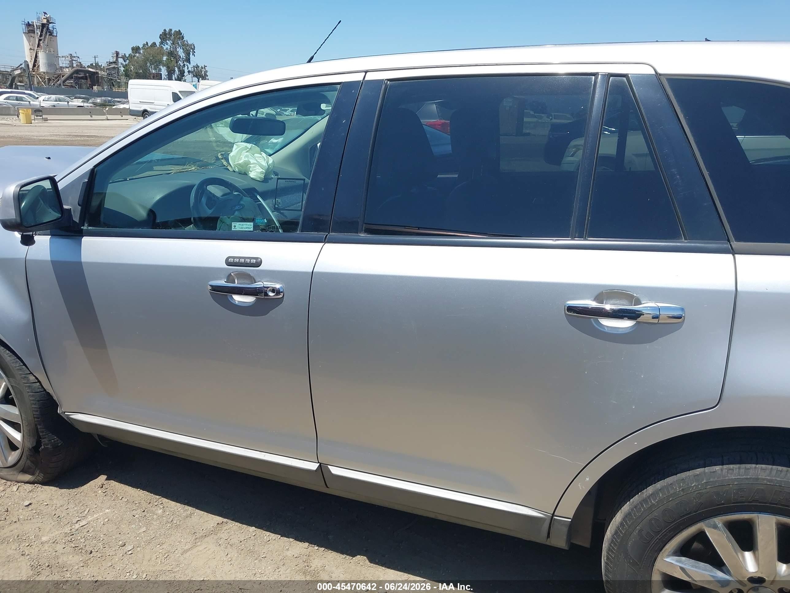 2011 Ford Edge Sel Gray vin: 2FMDK3JC6BBA47973