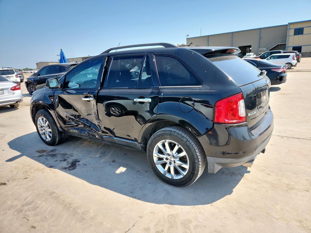 2011 Ford Edge Sel Black vin: 2FMDK3JC6BBA64269