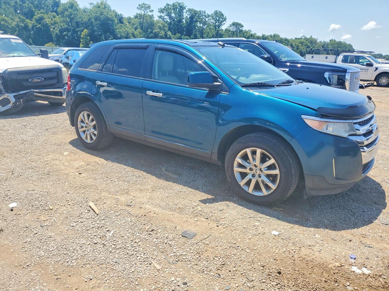 2011 Ford Edge Sel Teal vin: 2FMDK3JC6BBA83842