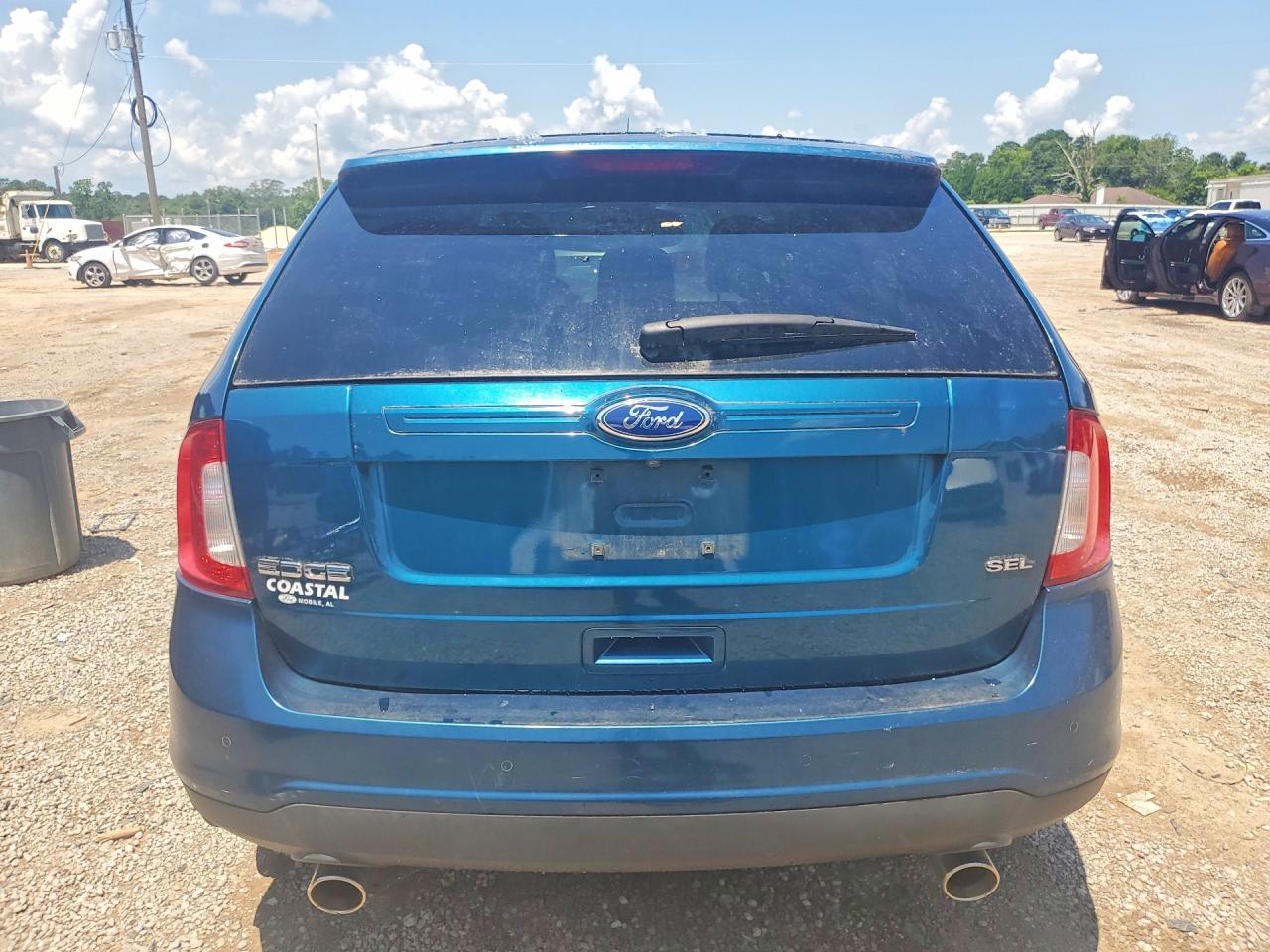 2011 Ford Edge Sel Teal vin: 2FMDK3JC6BBA83842