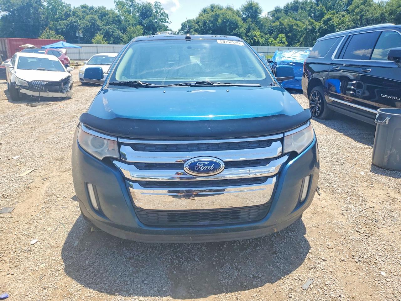 2011 Ford Edge Sel Teal vin: 2FMDK3JC6BBA83842