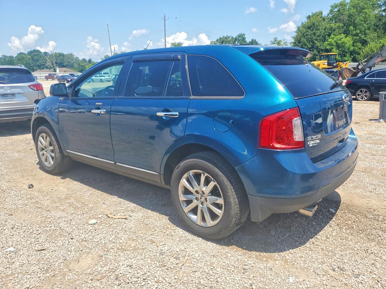 2011 Ford Edge Sel Teal vin: 2FMDK3JC6BBA83842
