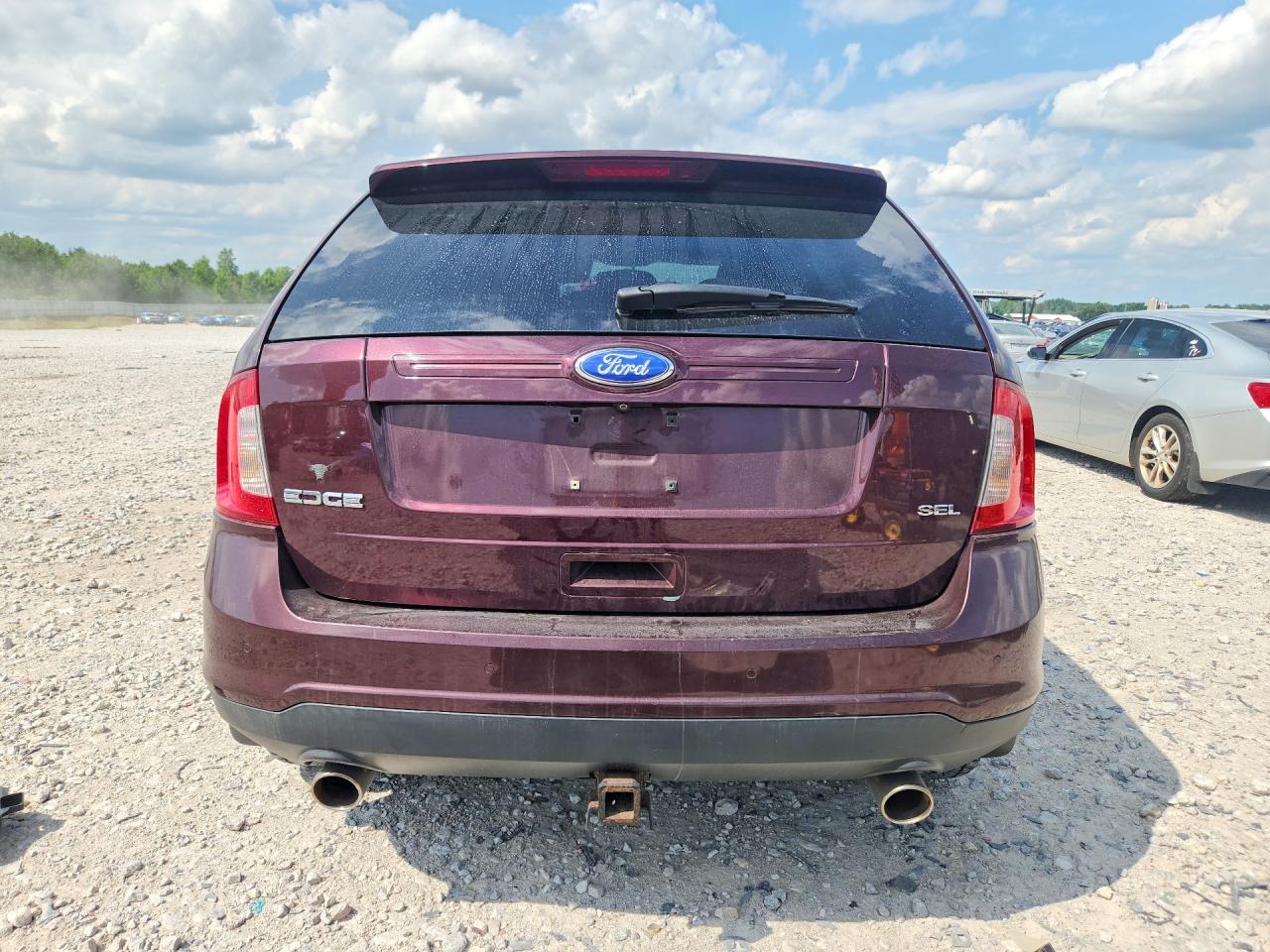 2011 Ford Edge Sel Бордовый vin: 2FMDK3JC6BBB17889