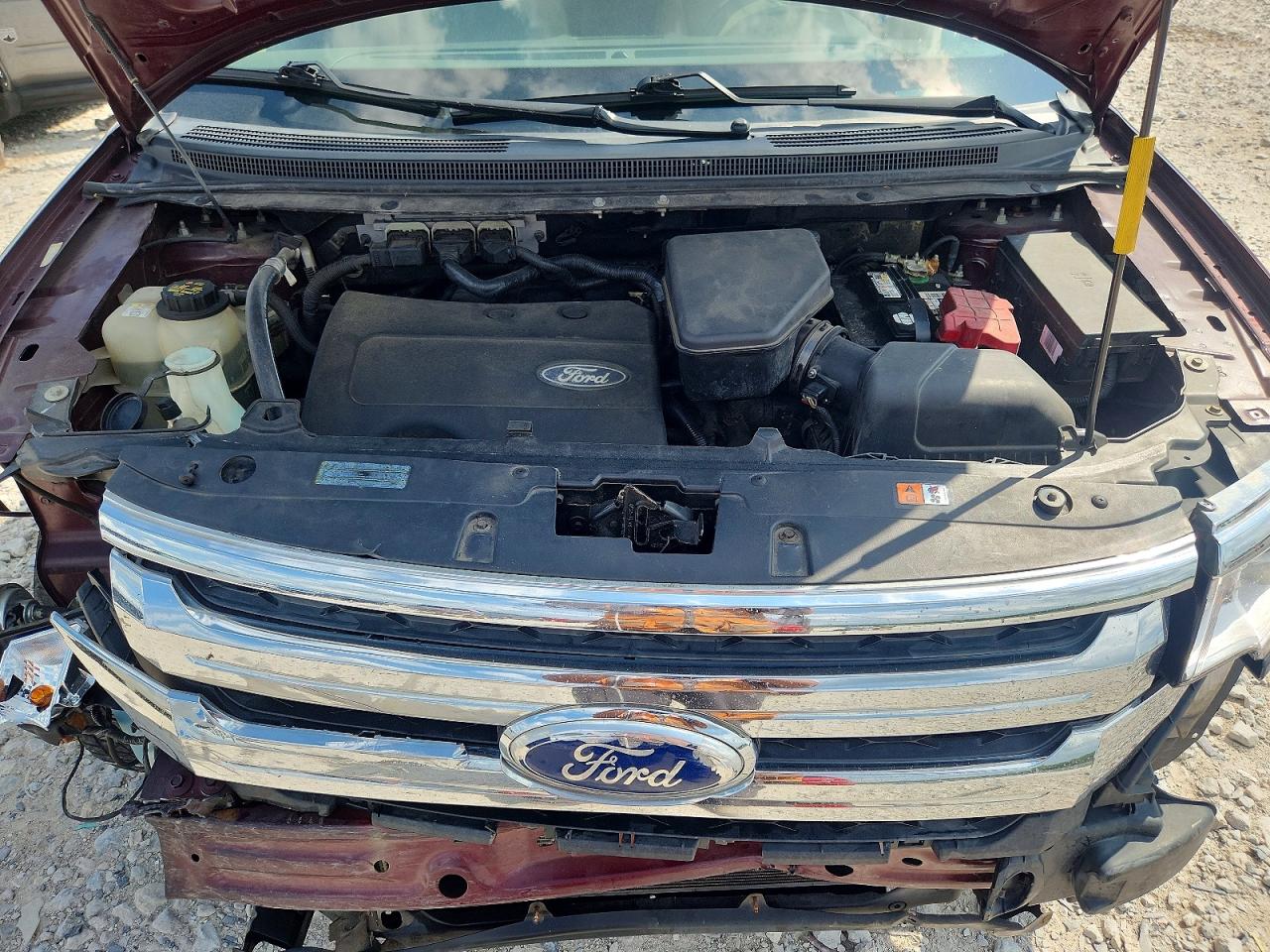 2011 Ford Edge Sel Бордовый vin: 2FMDK3JC6BBB17889