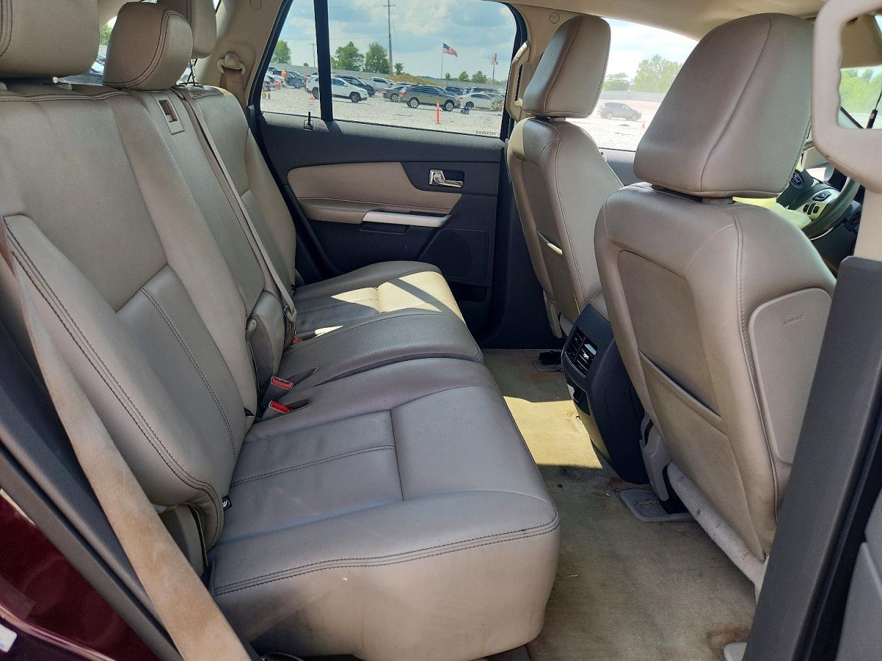 2011 Ford Edge Sel Бордовый vin: 2FMDK3JC6BBB17889