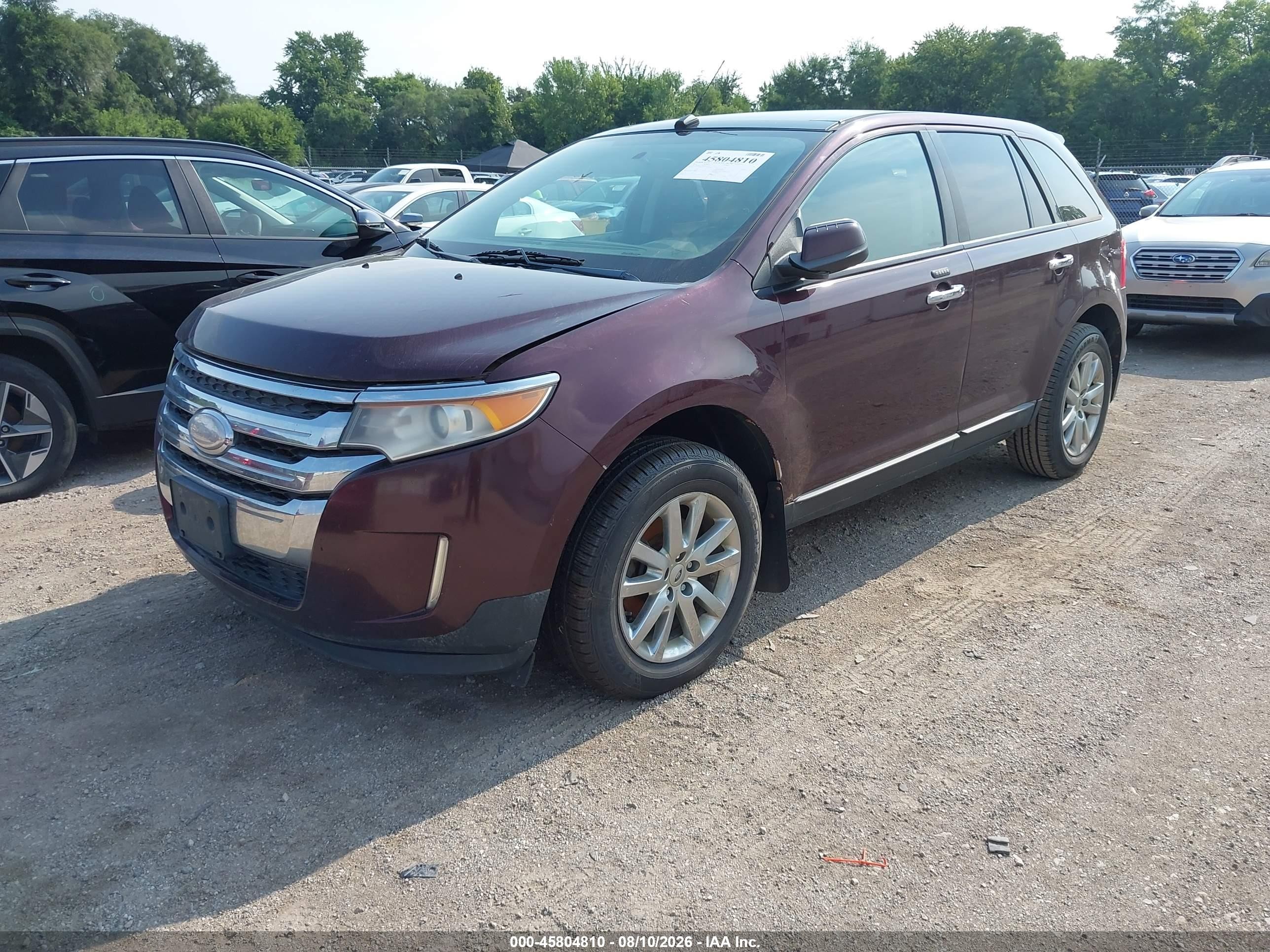 2011 Ford Edge Sel Brown vin: 2FMDK3JC6BBB20775