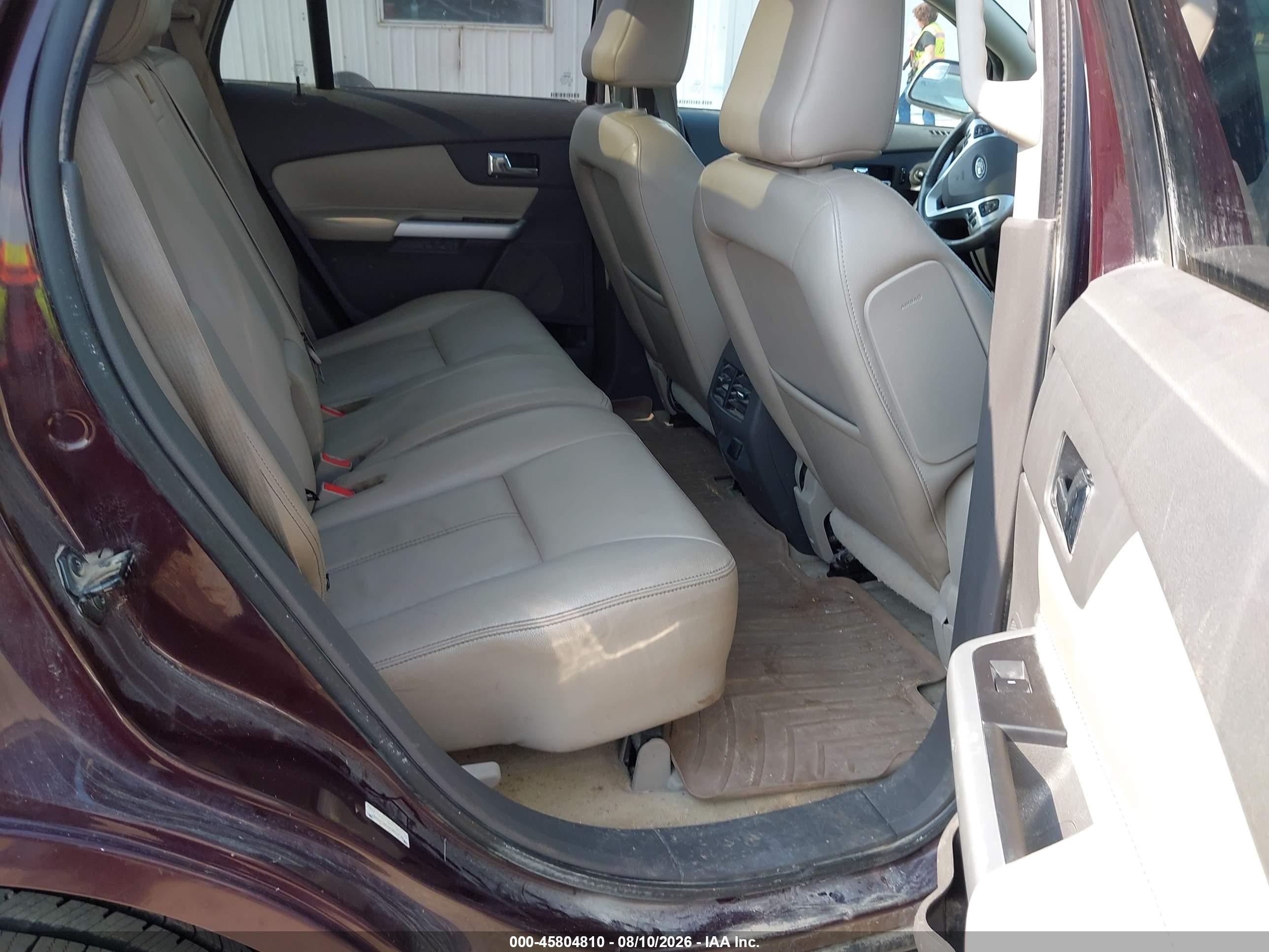 2011 Ford Edge Sel Brown vin: 2FMDK3JC6BBB20775