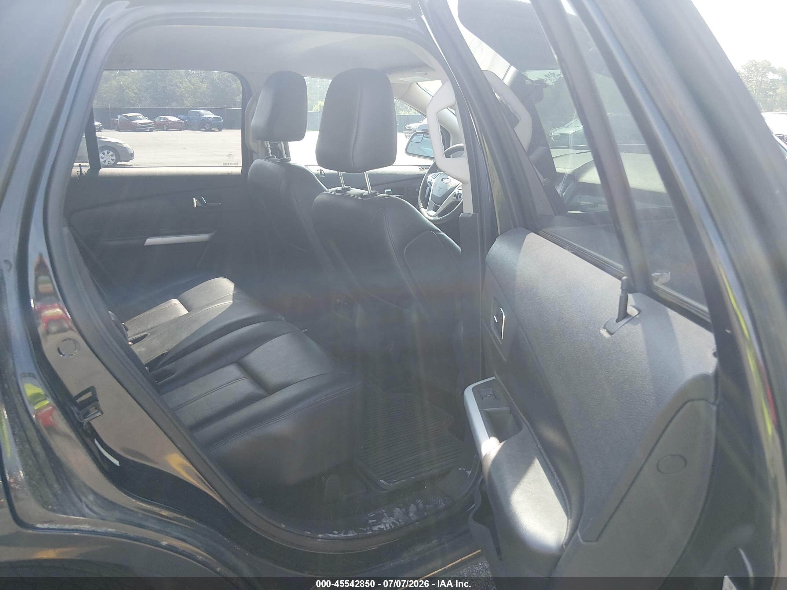 2011 Ford Edge Sel Black vin: 2FMDK3JC6BBB23370