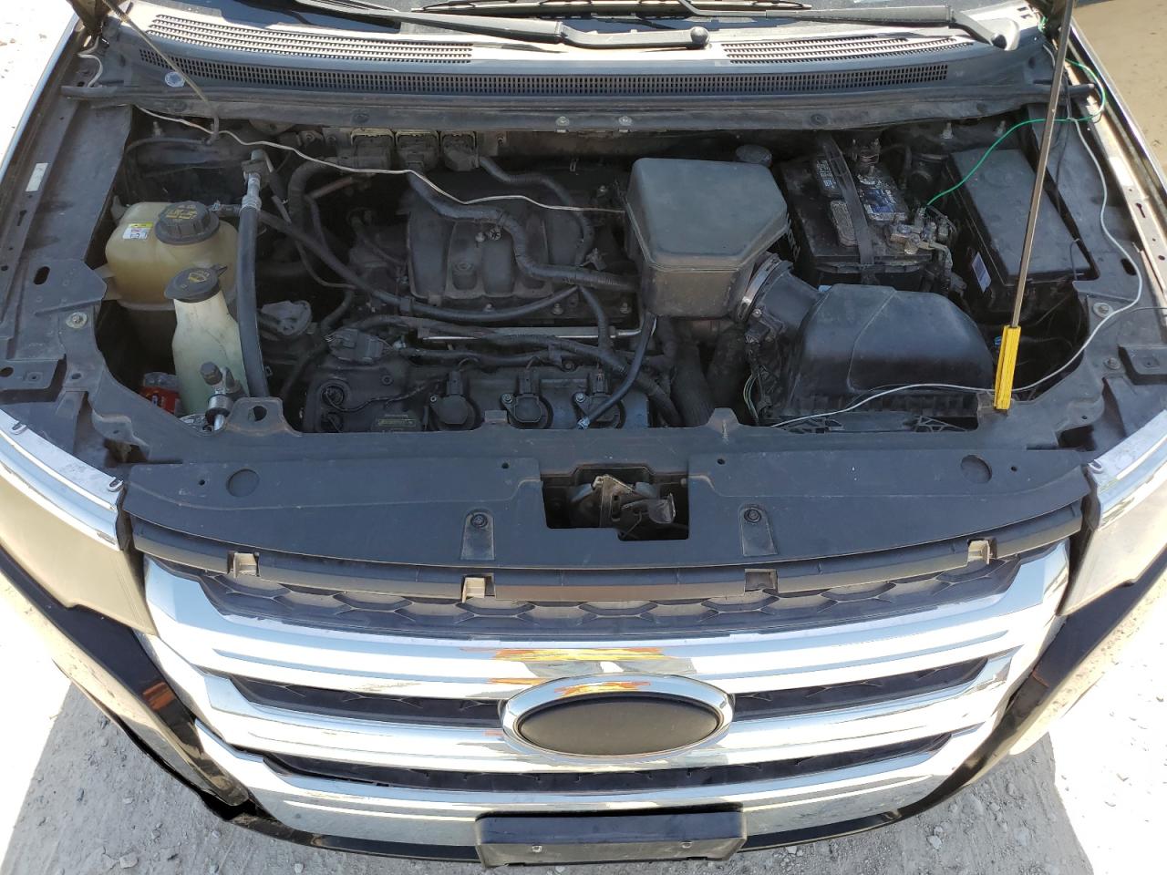 2011 Ford Edge Sel Black vin: 2FMDK3JC6BBB24308
