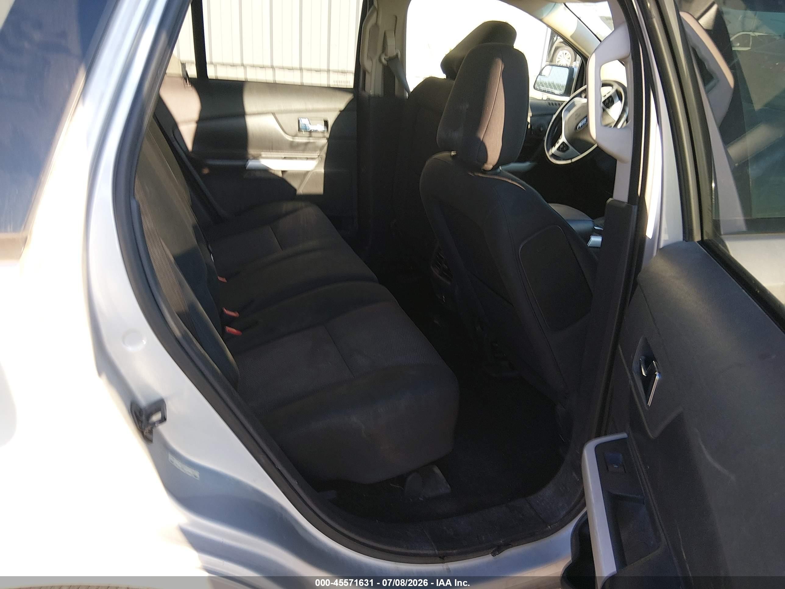 2012 Ford Edge Sel Silver vin: 2FMDK3JC6CBA03036