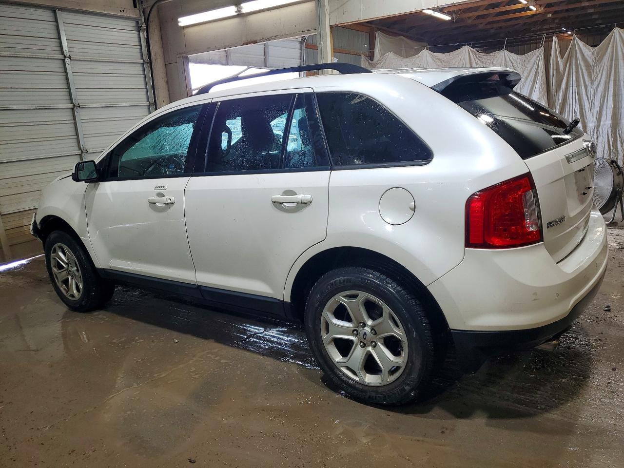 2012 Ford Edge Sel White vin: 2FMDK3JC6CBA45173