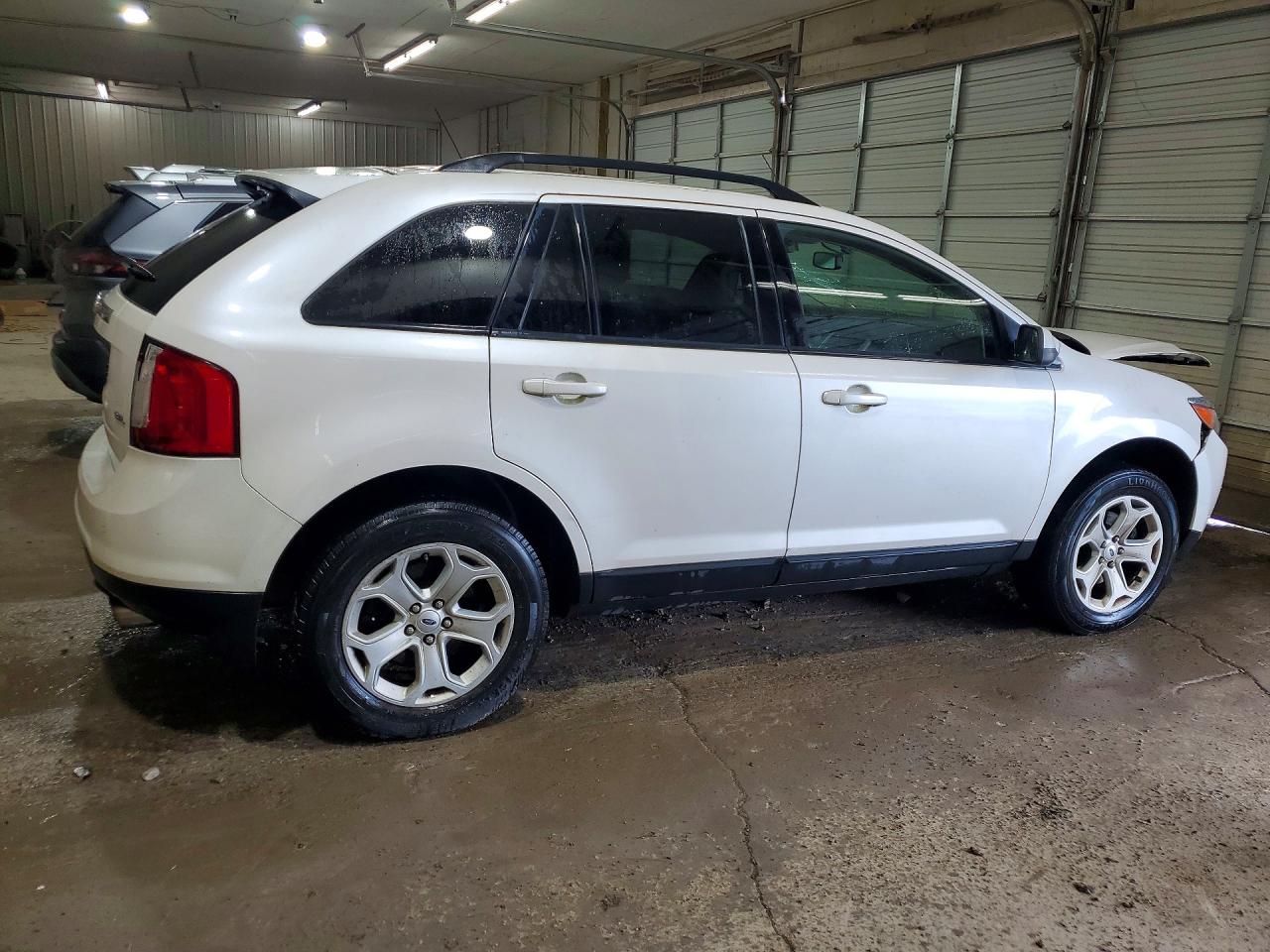 2012 Ford Edge Sel White vin: 2FMDK3JC6CBA45173