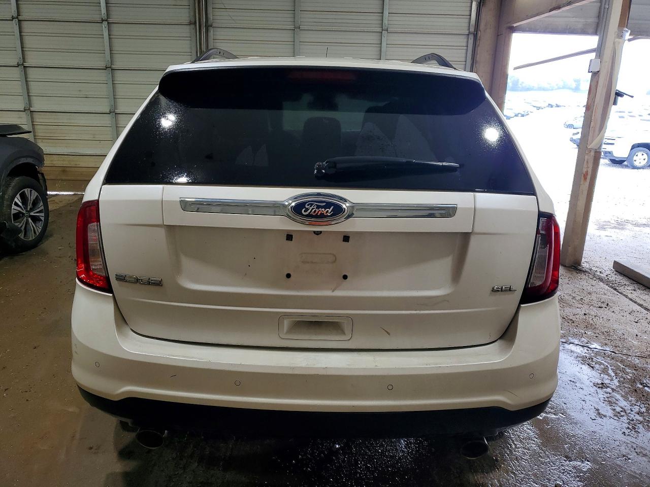 2012 Ford Edge Sel White vin: 2FMDK3JC6CBA45173
