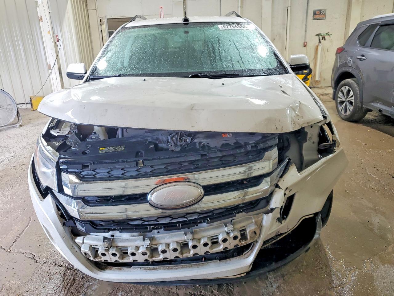 2012 Ford Edge Sel White vin: 2FMDK3JC6CBA45173