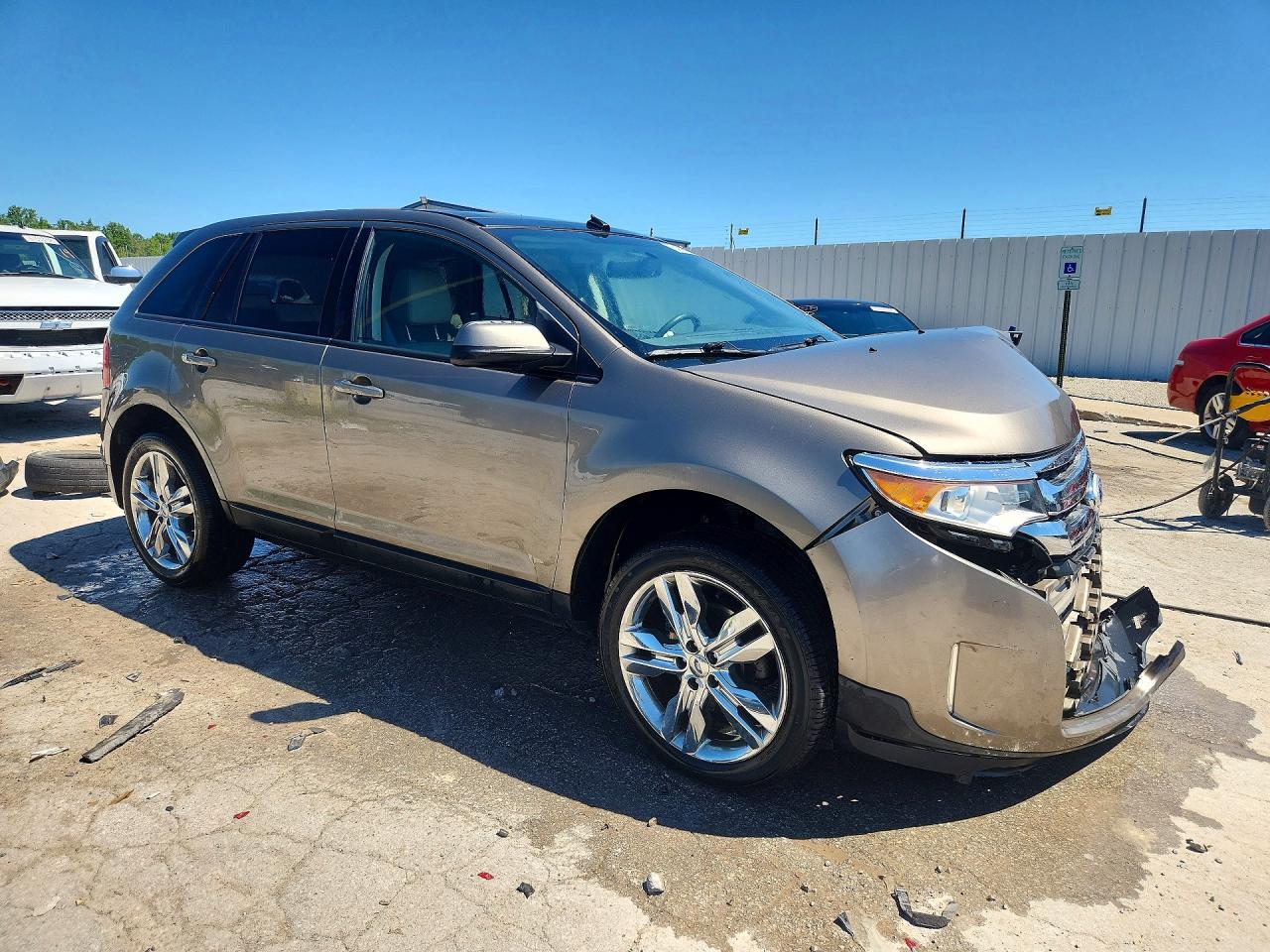 2012 Ford Edge Sel Gold vin: 2FMDK3JC6CBA55850