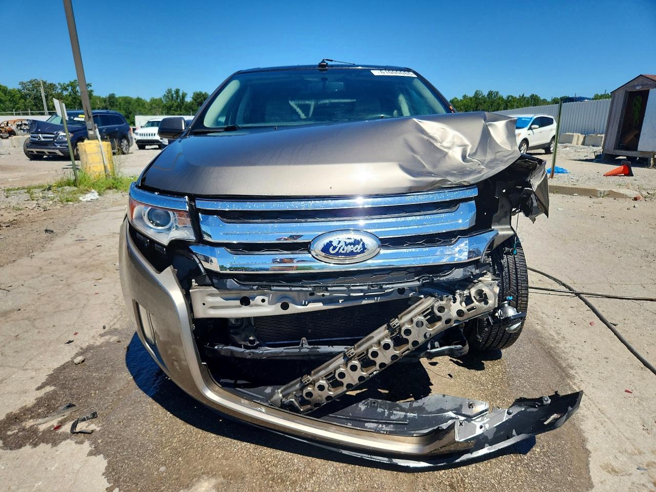 2012 Ford Edge Sel Gold vin: 2FMDK3JC6CBA55850
