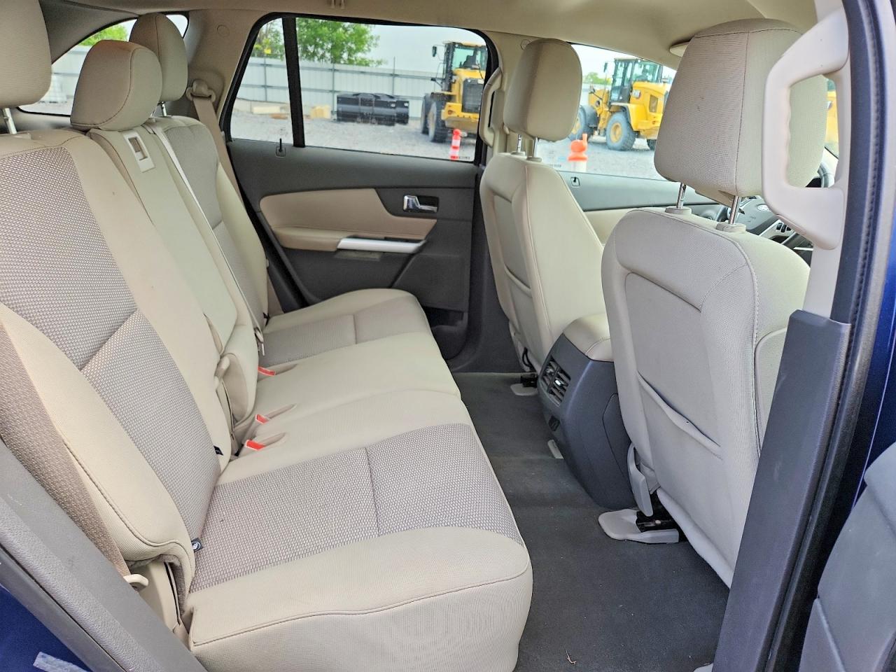 2012 Ford Edge Sel Blue vin: 2FMDK3JC6CBA68002